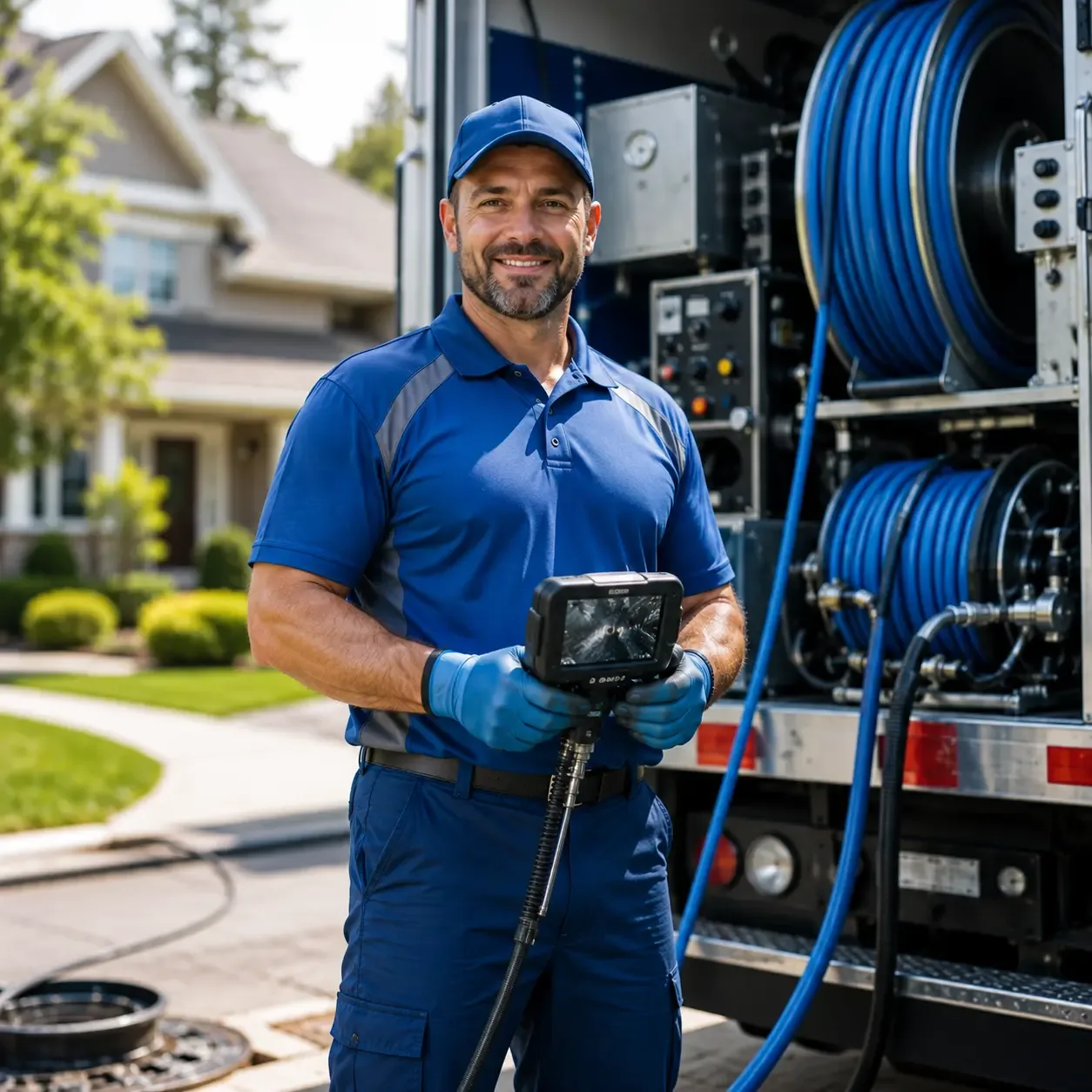 Local outdoor drain cleaning specialists in Iola, WI